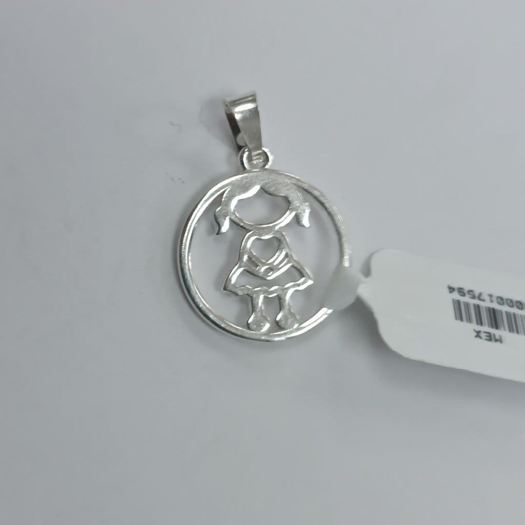 DIJE NIÑA PLATA .925 2.1 GR (NUEVO)