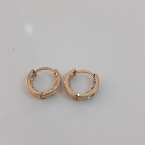 ARRACADAS PAR ORO 10 K 1.7 GRMS (SEMINUEVO)