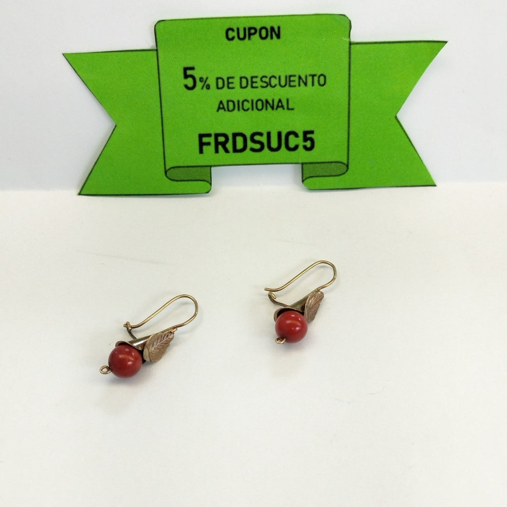 ARETES PAR ORO 10 K 1,80 GRMS (SEMINUEVO)