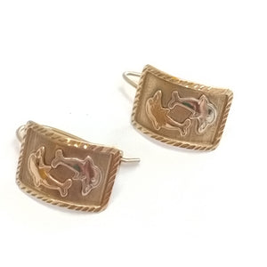 ARETES PAR ORO 10 K 2.1 GRMS (SEMINUEVO)