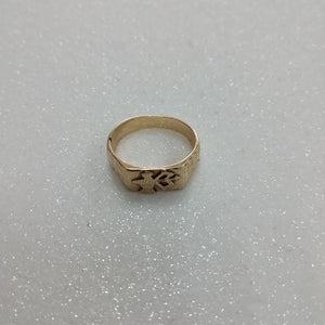 ANILLO ORO 10 K 7,20 GRMS (SEMINUEVO)