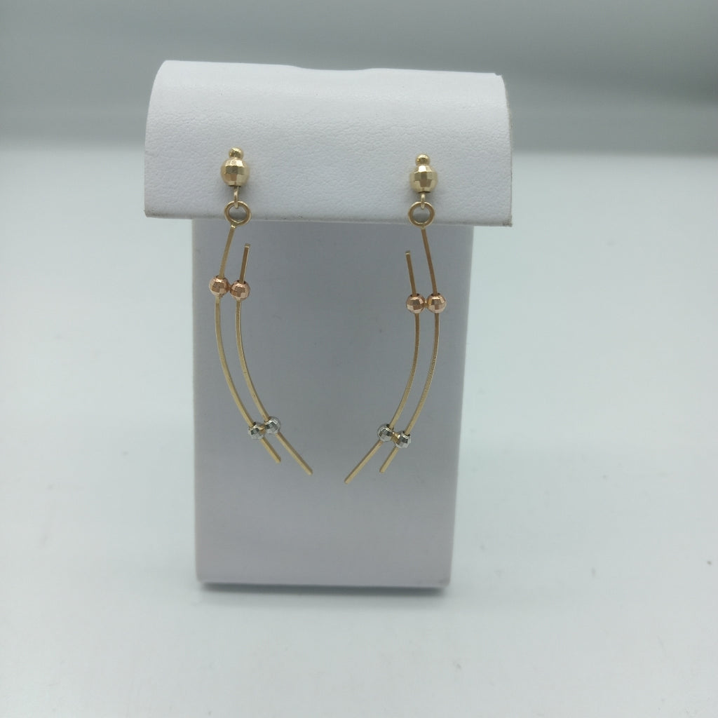 ARETES PAR ORO 10 K 2.7 GRMS (SEMINUEVO)
