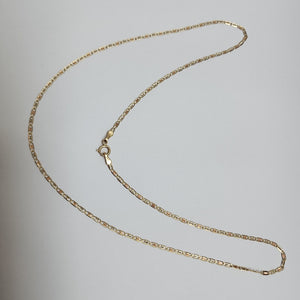 CADENA ORO COMBINADO 10 K 2.1 GRMS (SEMINUEVO)
