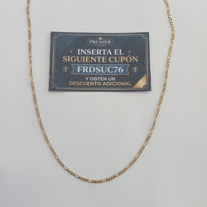 CADENA ORO 14 K 5 GRMS (SEMINUEVO)