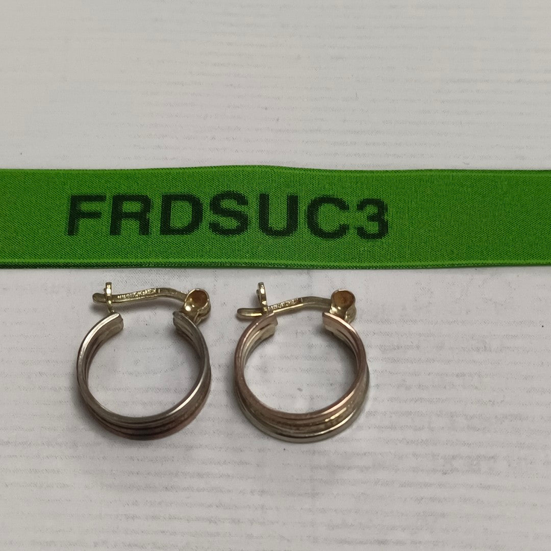 ARRACADAS PAR ORO 10 K 2,20 GRMS (SEMINUEVO)