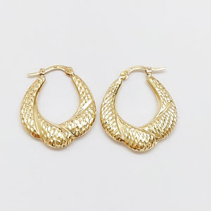 ARRACADAS PAR ORO 14 K 2.5 GRMS (SEMINUEVO)