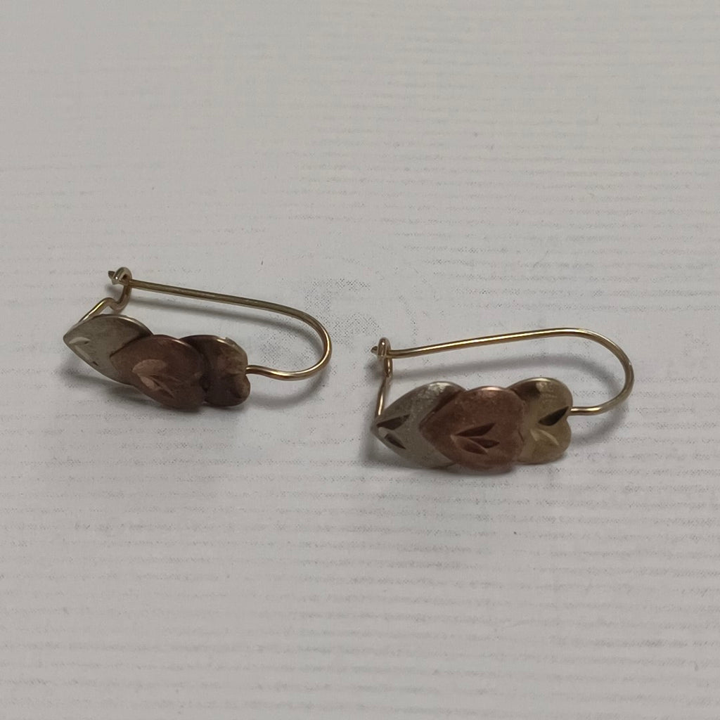 ARETES PAR ORO 10 K 1,20 GRMS (SEMINUEVO)