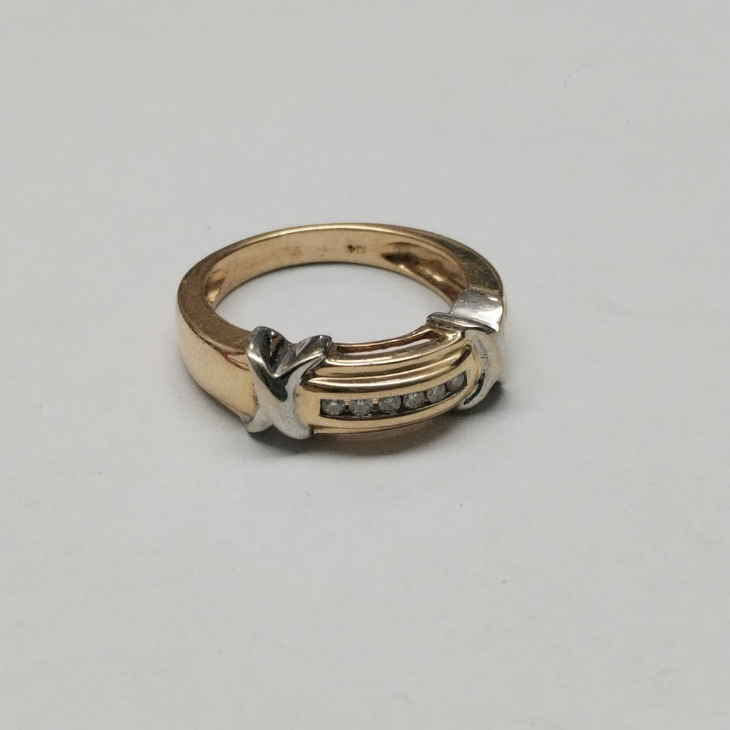 ANILLO ORO 14 K 7 GRMS (SEMINUEVO)