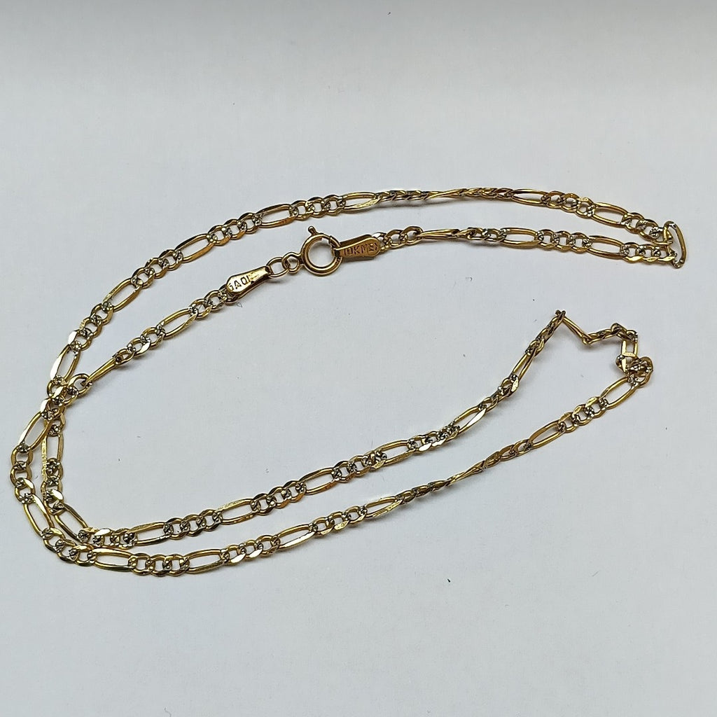 CADENA ORO, RODIADO 10 K 3.2 GRMS (SEMINUEVO)