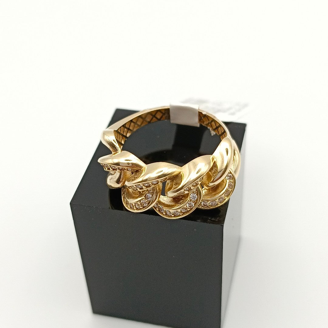 ANILLO ORO 14 K 3.5 GRMS (SEMINUEVO)