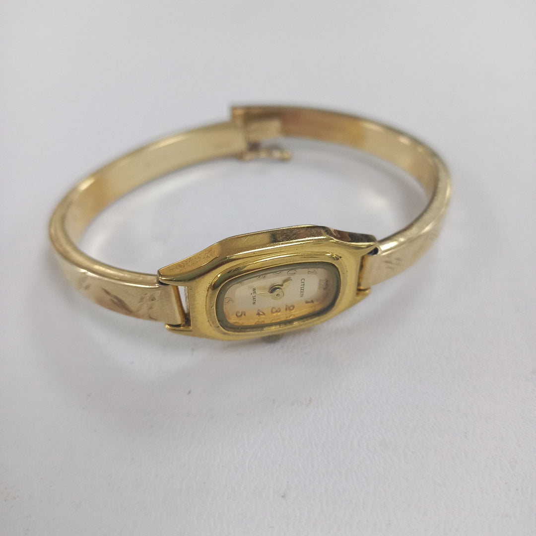 RELOJ CAJA ACERO PULSO ORO ORO 10 K 14.8 GRMS (SEMINUEVO)