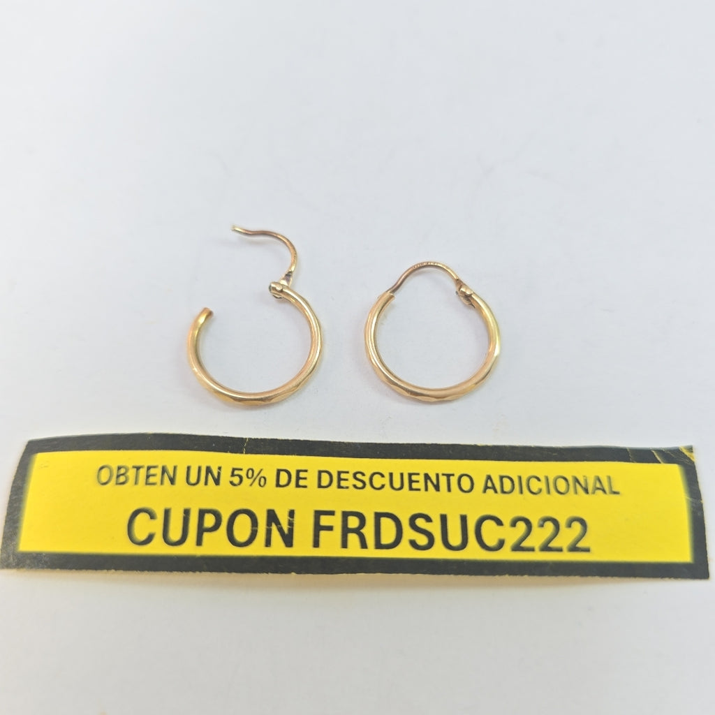 ARRACADAS PAR ORO 10 K 0.9 GRMS (SEMINUEVO)