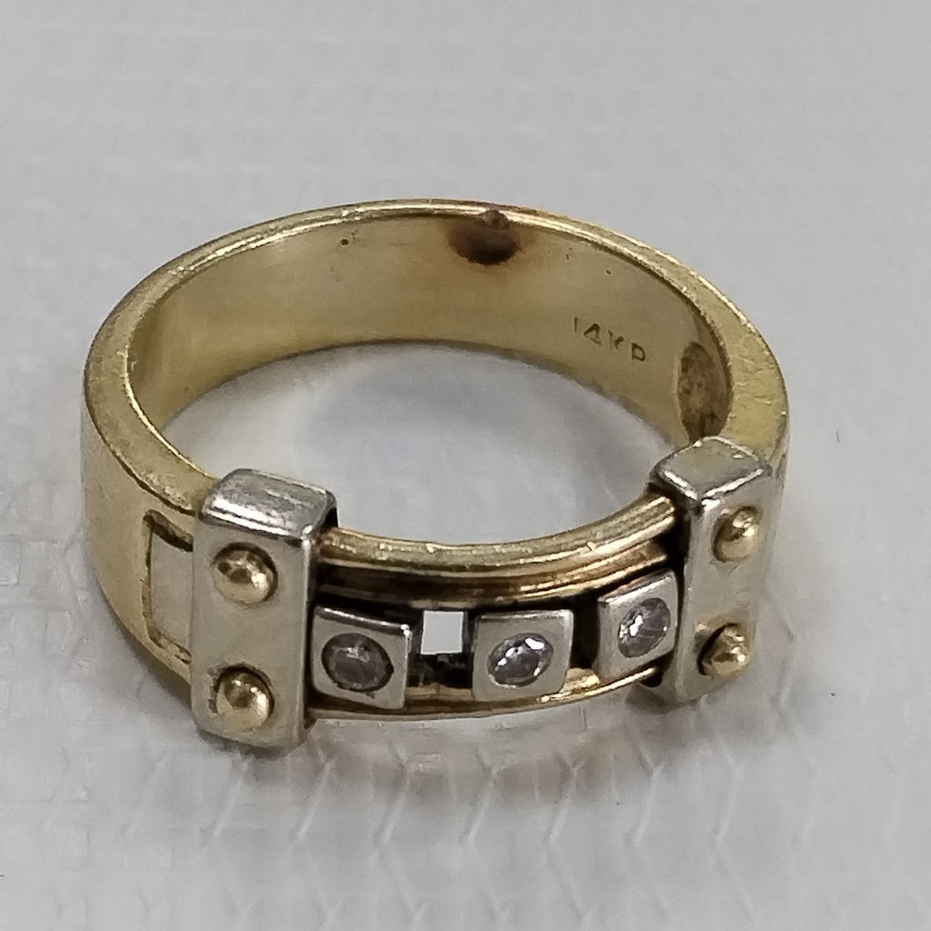 ANILLO ORO 14 K 10,40 GRMS (SEMINUEVO)