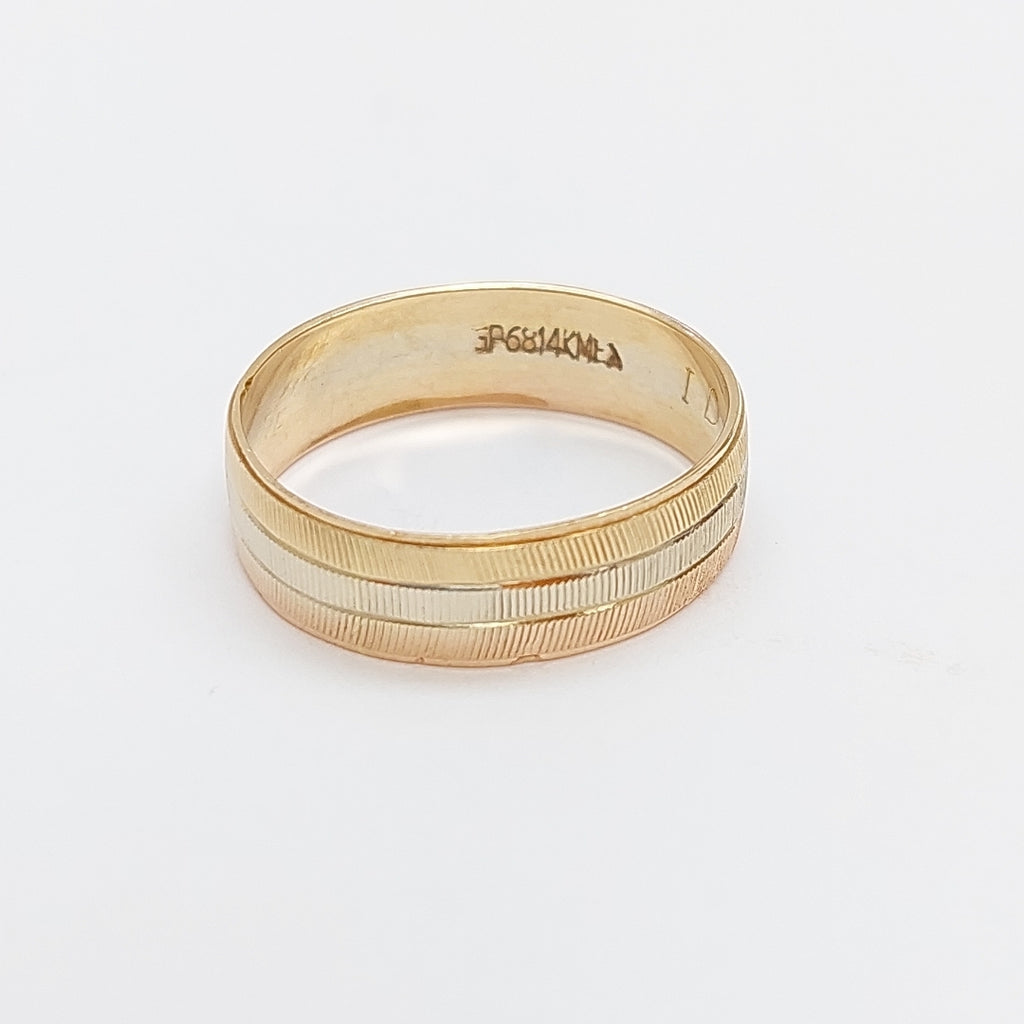 ARGOLLA ORO COMBINADO 14 K 2.8 GRMS (SEMINUEVO)
