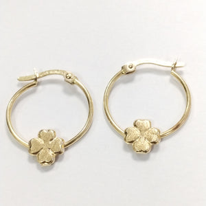 ARRACADAS PAR ORO 14 K 2.3 GRMS (SEMINUEVO)