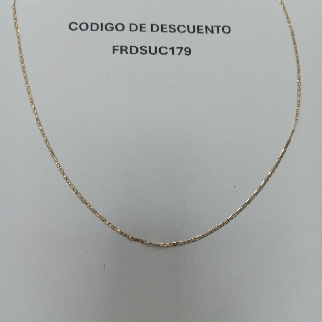 CADENA ORO 10 K 2.3 GRMS (SEMINUEVO)