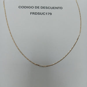 CADENA ORO 10 K 2.3 GRMS (SEMINUEVO)