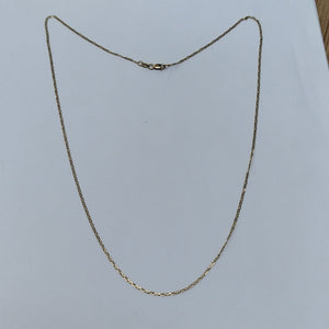 CADENA ORO 14 K 2.4 GRMS (SEMINUEVO)