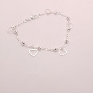 PULSERA TEJIDO ESPECIAL PLATA .925 18 CM 2.6 GR (NUEVO)