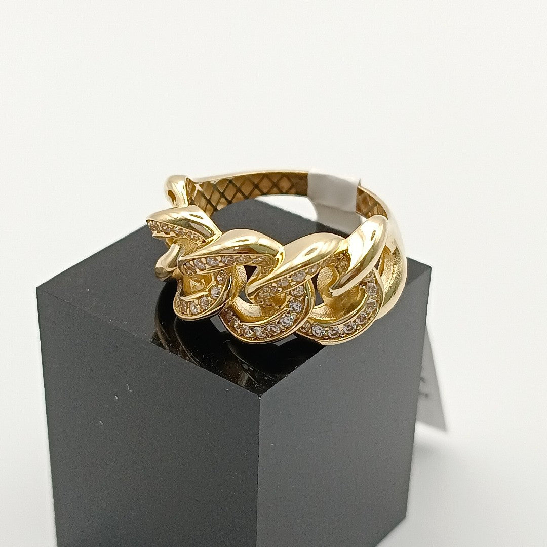 ANILLO ORO 14 K 3.3 GRMS (SEMINUEVO)