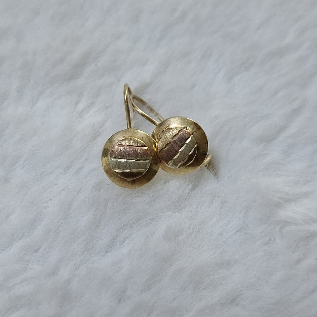 ARETES PAR ORO 10 K 1,40 GRMS (SEMINUEVO)