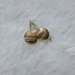 ARETES PAR ORO 10 K 1,40 GRMS (SEMINUEVO)