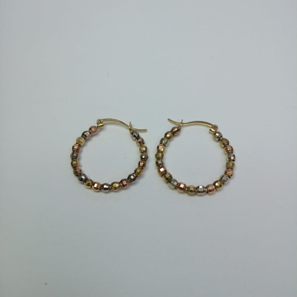 ARRACADAS PAR ORO 10 K 3.4 GRMS (SEMINUEVO)