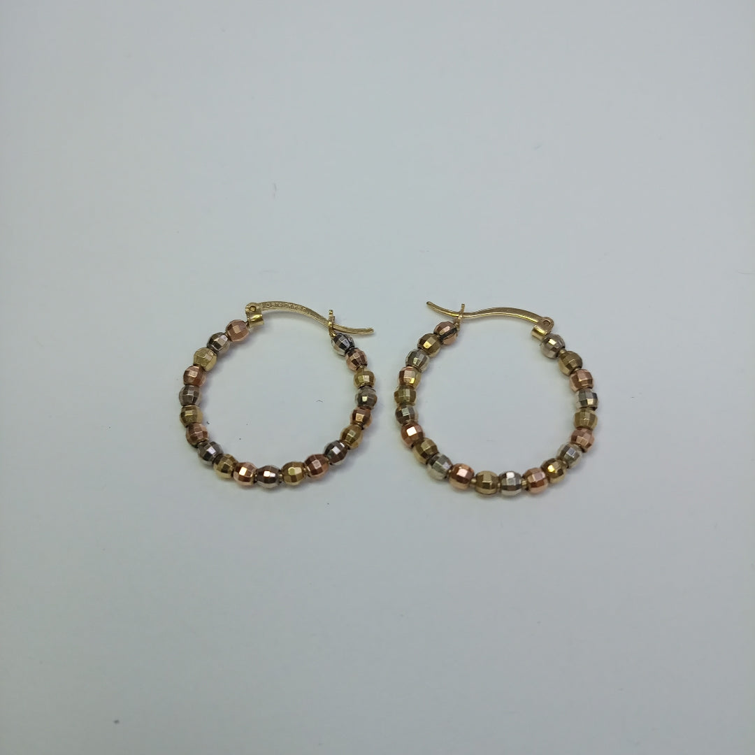 ARRACADAS PAR ORO 10 K 3.4 GRMS (SEMINUEVO)