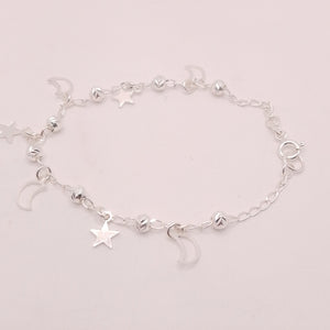 PULSERA TEJIDO TEJIDO ESPECIAL PLATA .925 18 CM 3.1 GR (NUEVO)