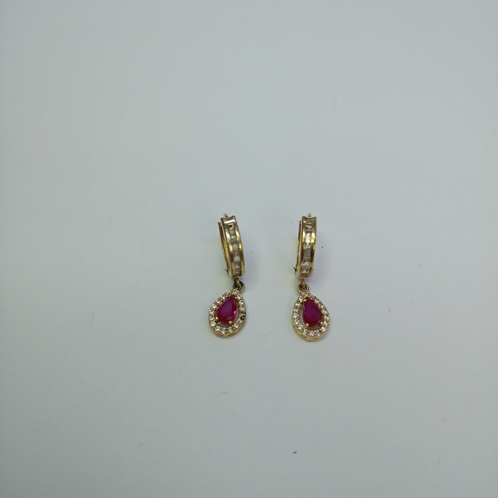 ARETES PAR ORO 10 K 1.5 GRMS (SEMINUEVO)