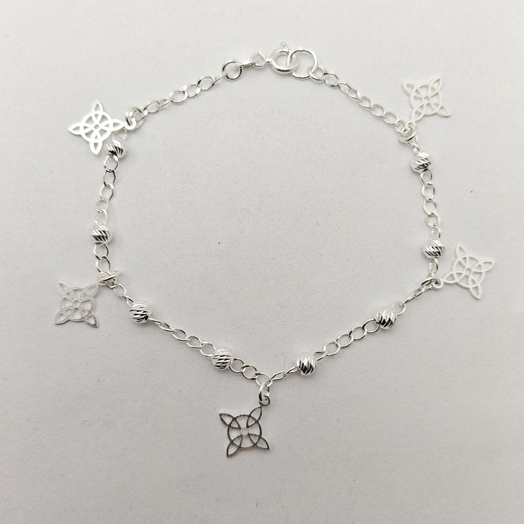 PULSERA TEJIDO ESPECIAL PLATA .925 18 CM 3.1 GR (NUEVO)