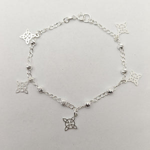 PULSERA TEJIDO ESPECIAL PLATA .925 18 CM 3.1 GR (NUEVO)
