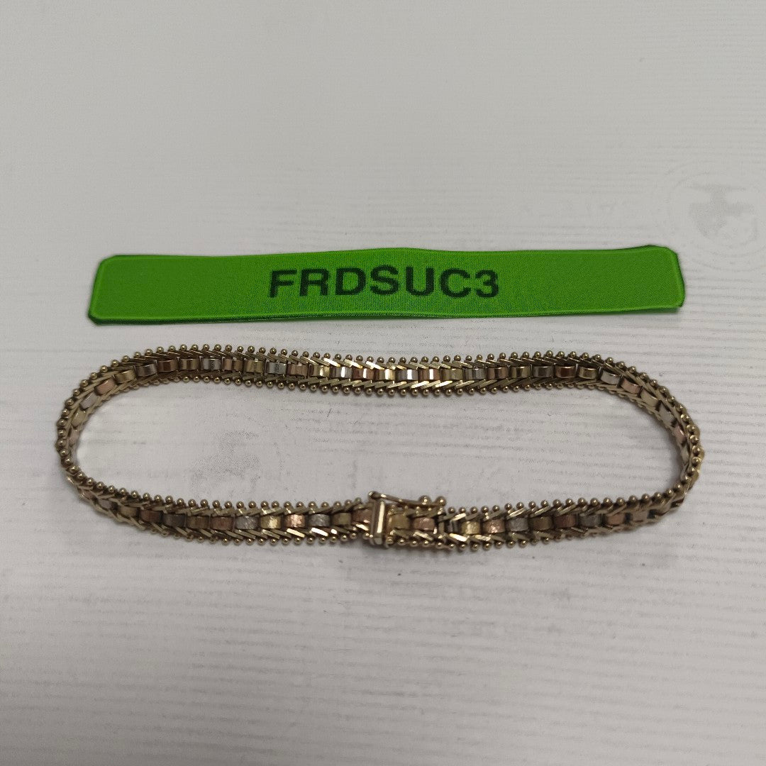 PULSERA ORO 14 K 10.1 GRMS (SEMINUEVO)