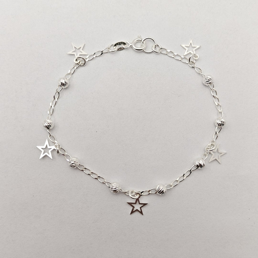 PULSERA TEJIDO ESPECIAL PLATA .925 18 CM 2.7 GR (NUEVO)