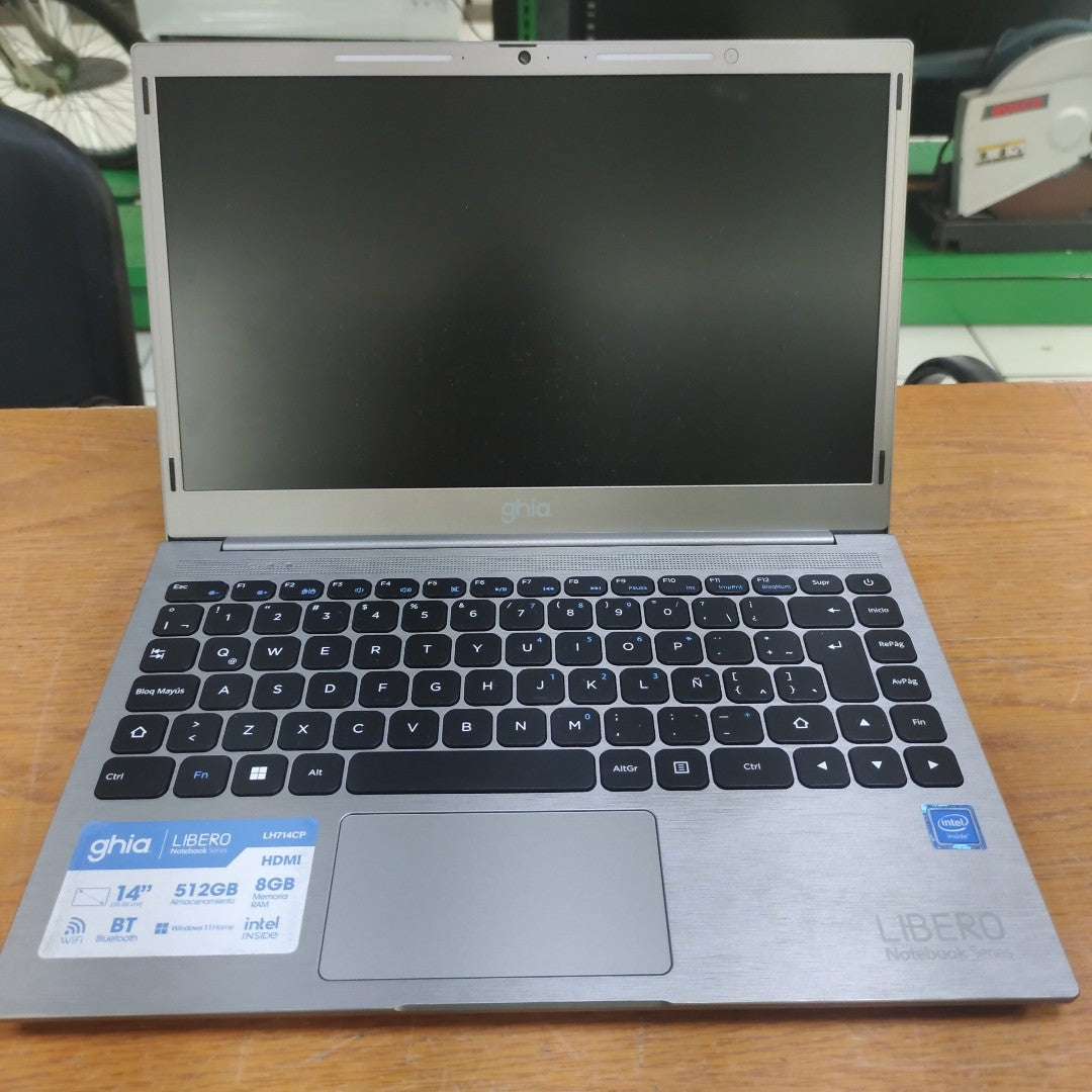 LAPTOP GHIA LIBERO LH714CP 512 GB SSD 8 GB RAM (SEMINUEVO)