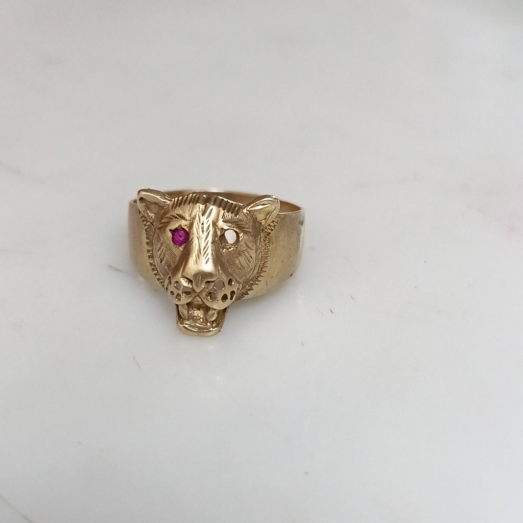 ANILLO ORO 10 K 5,30 GRMS (SEMINUEVO)