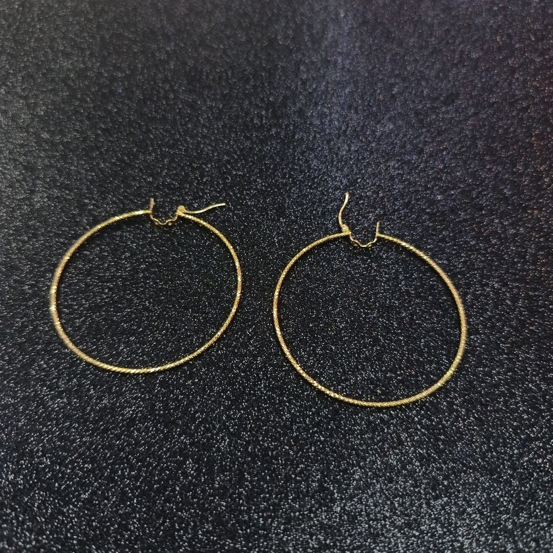 ARRACADAS PAR ORO 10 K 4.4 GRMS (SEMINUEVO)