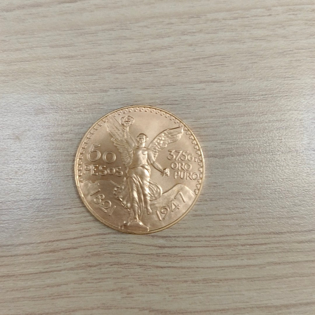 K1 41.6 GRMS 21 K IDENTIFICACIÓN MONEDA NOMINATIVA MONEDAS PESOS 50 PESOS (SEMINUEVO)