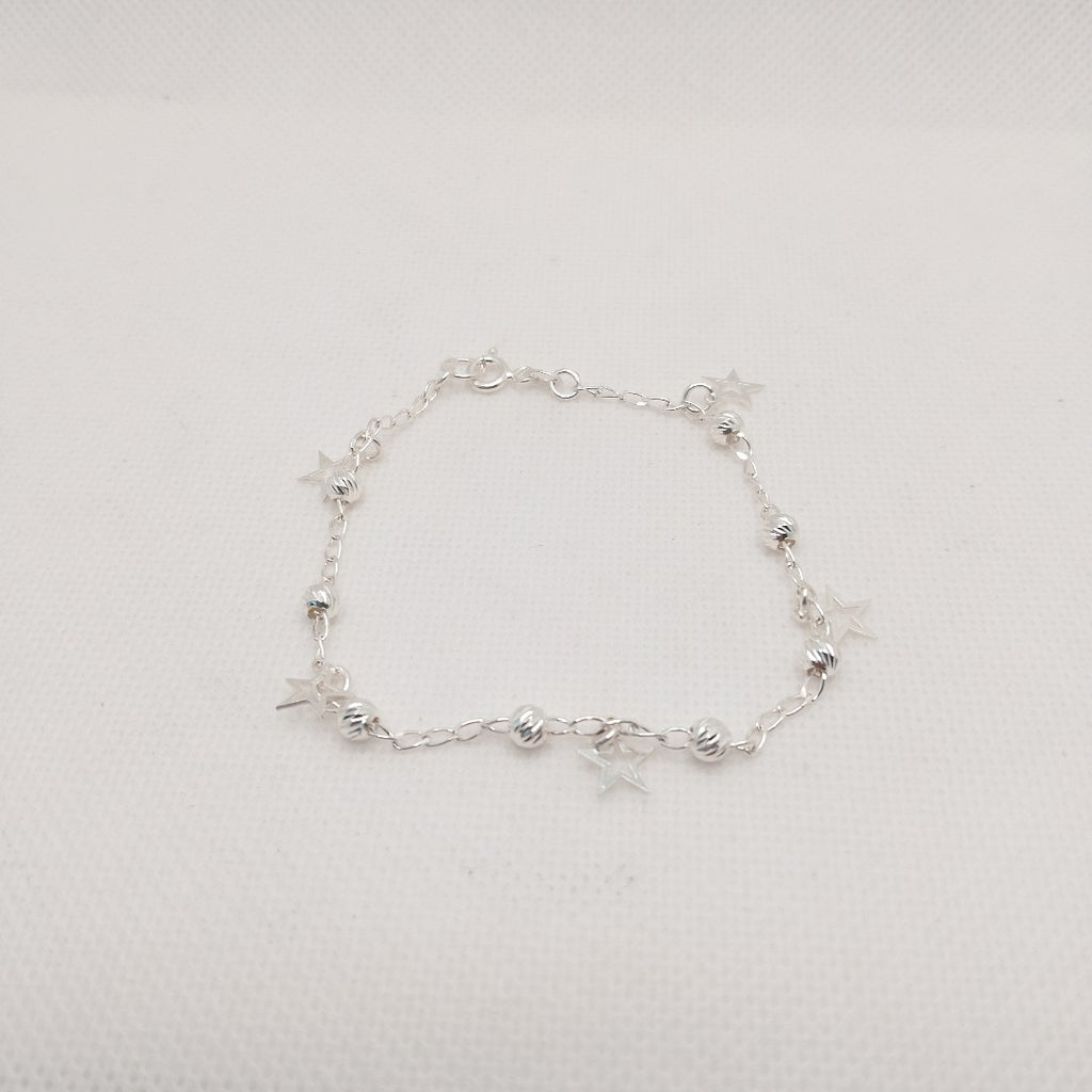 PULSERA TEJIDO ESPECIAL PLATA .925 18 CM 2.7 GR (NUEVO)