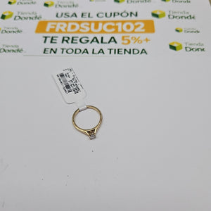 SOLITARIO ORO 14 K 2.3 GRMS (SEMINUEVO)