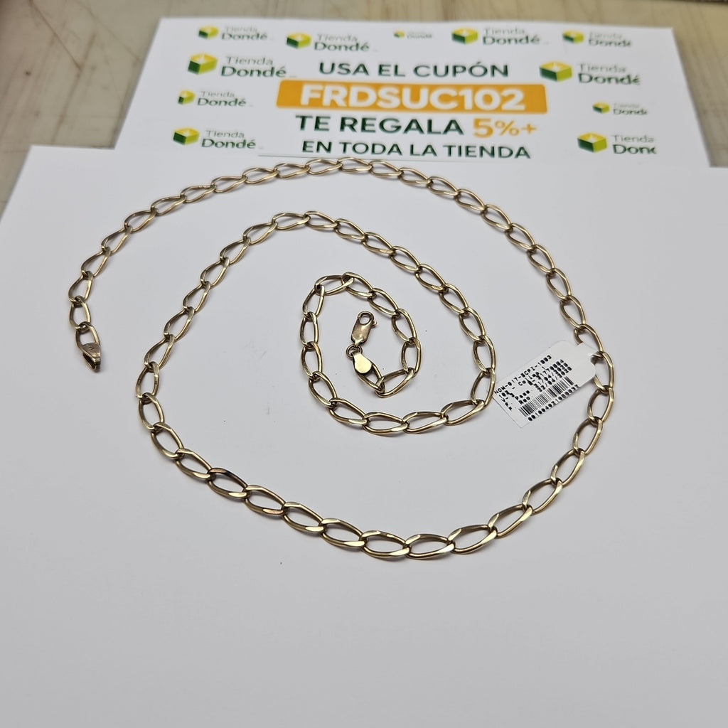 CADENA ORO 10 K 38.5 GRMS (SEMINUEVO)