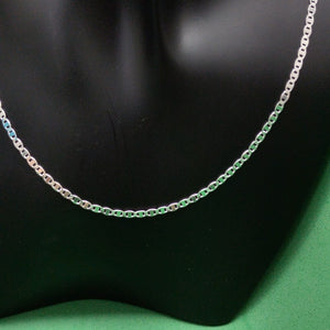 CADENA TEJIDO ESPEJO PLATA .925 55 CM 3.8 GR (NUEVO)