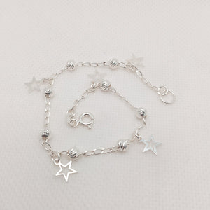 PULSERA TEJIDO ESPECIAL PLATA .925 18 CM 2.6 GR (NUEVO)