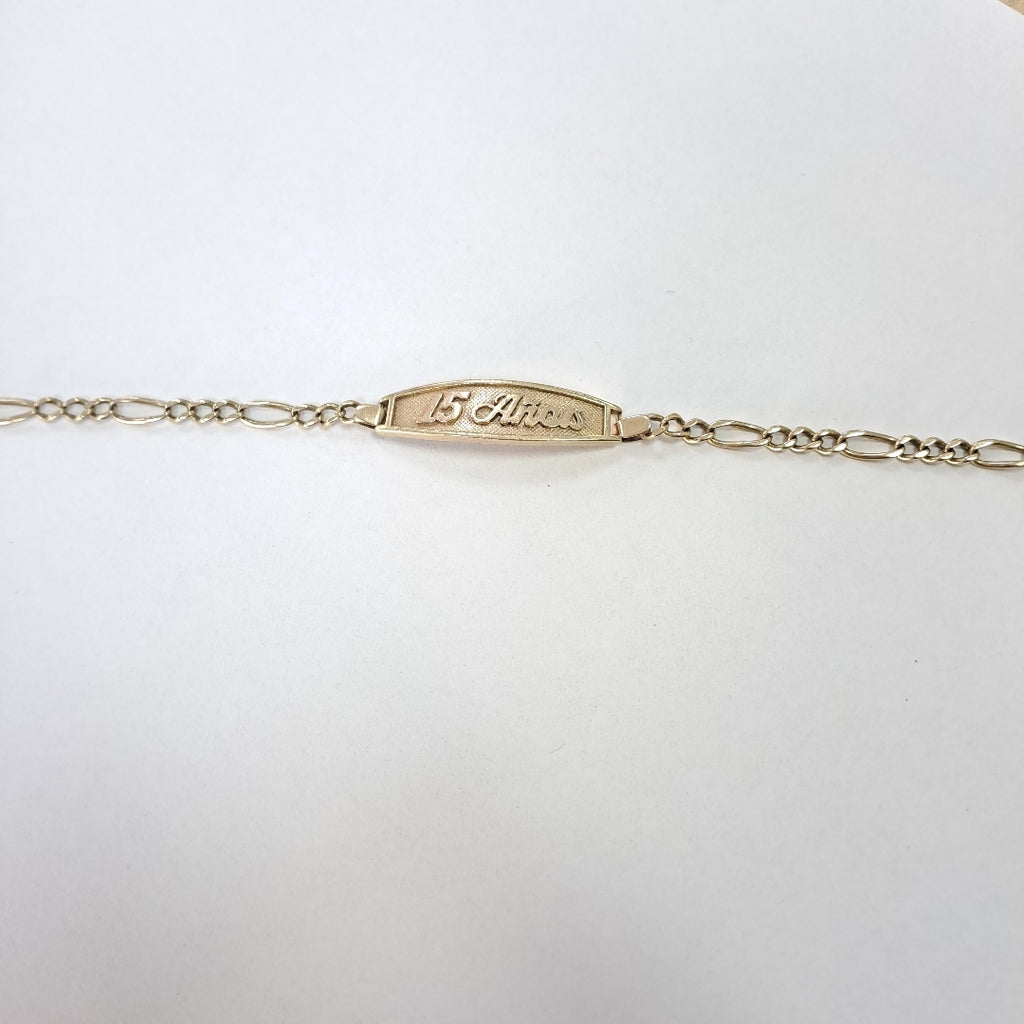 ESCLAVA ORO 14 K 8.9 GRMS (SEMINUEVO)