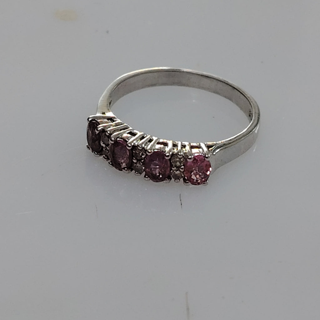 ANILLITO ORO,ORO BLANCO 14 K 2,40 GRMS (SEMINUEVO)