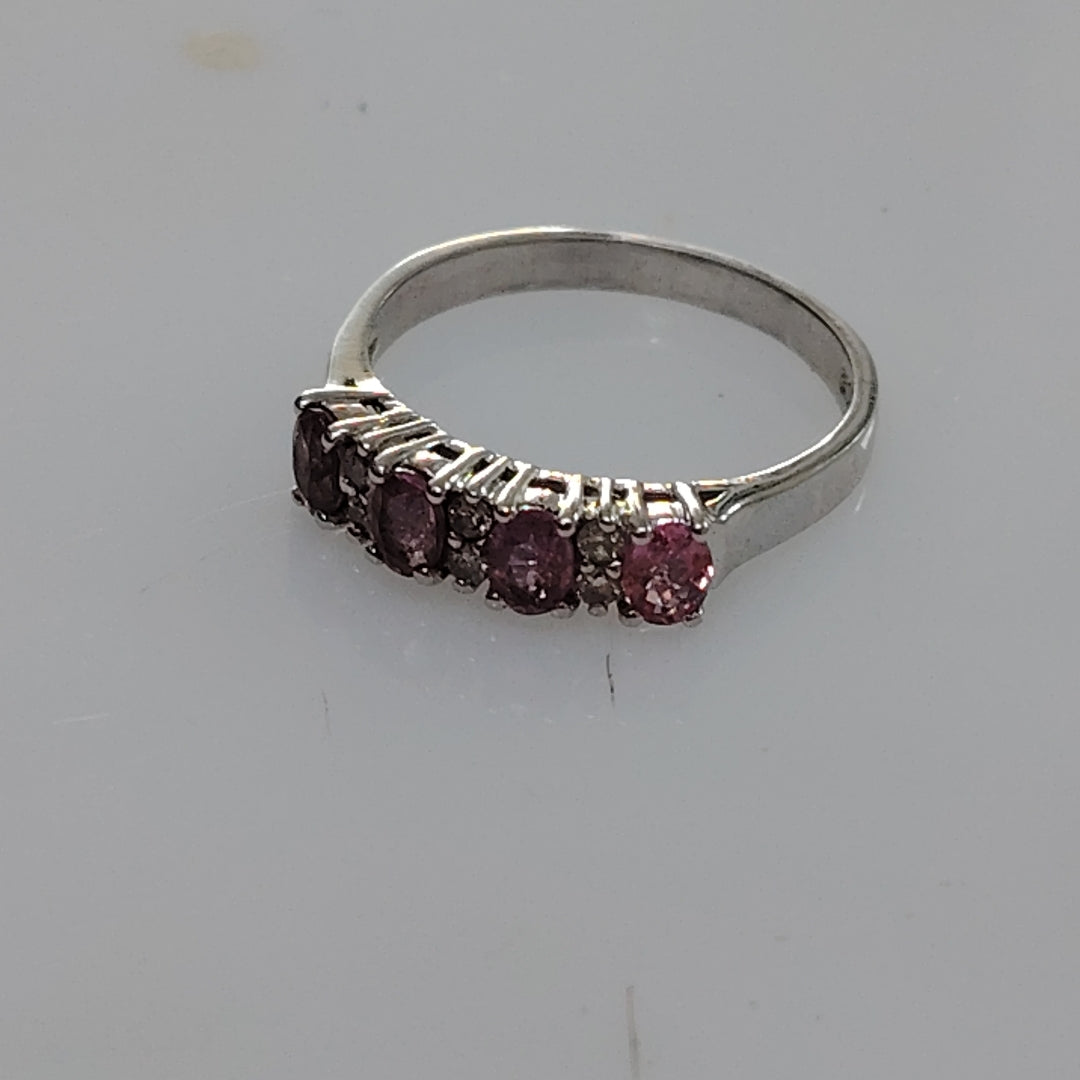 ANILLITO ORO,ORO BLANCO 14 K 2,40 GRMS (SEMINUEVO)