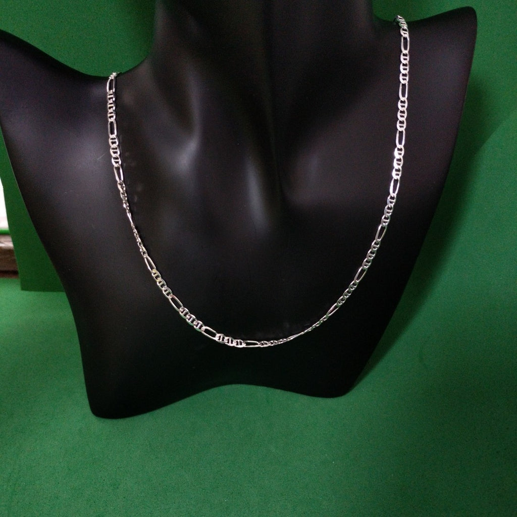 CADENA TEJIDO 3X1 PLATA .925 60 CM 8.3 GR (NUEVO)