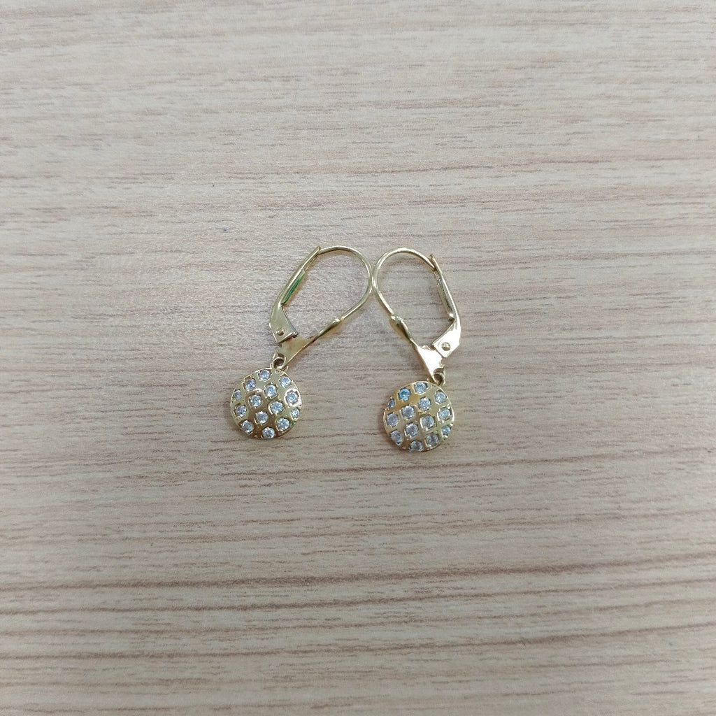 ARETES PAR ORO 14 K 2,40 GRMS (SEMINUEVO)
