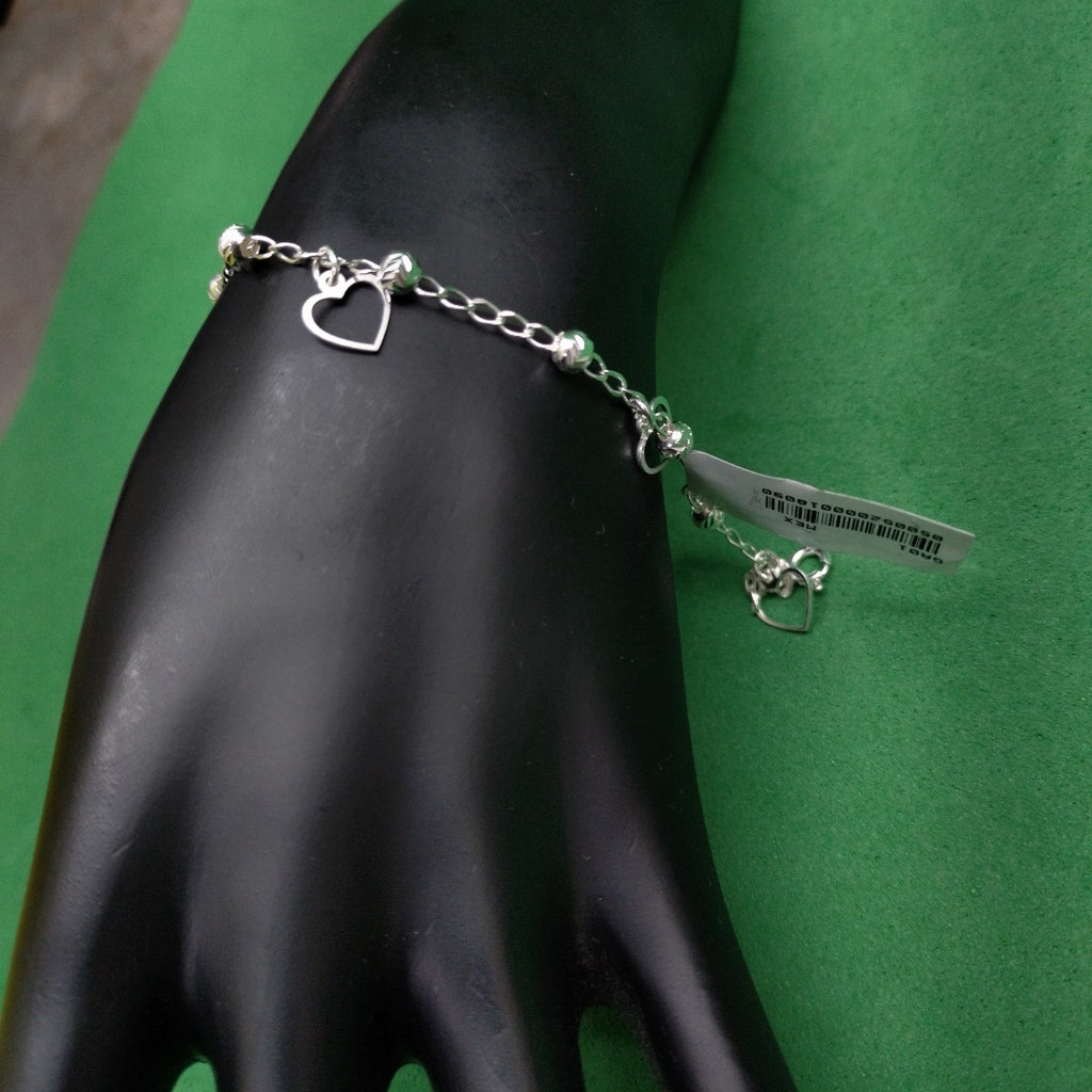 PULSERA TEJIDO ESPECIAL PLATA .925 18 CM 2.7 GR (NUEVO)