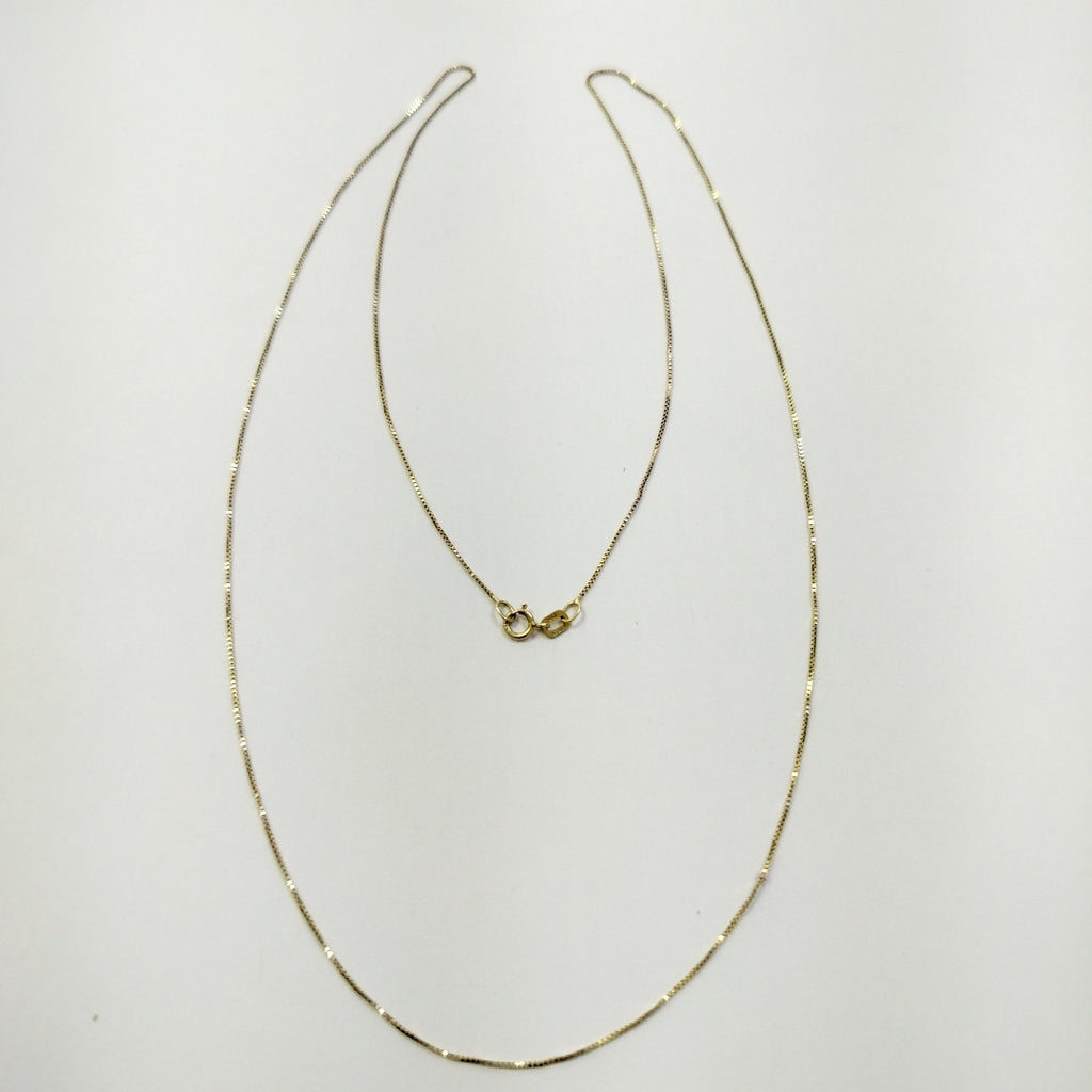 CADENA ORO 14 K 1,20 GRMS (SEMINUEVO)